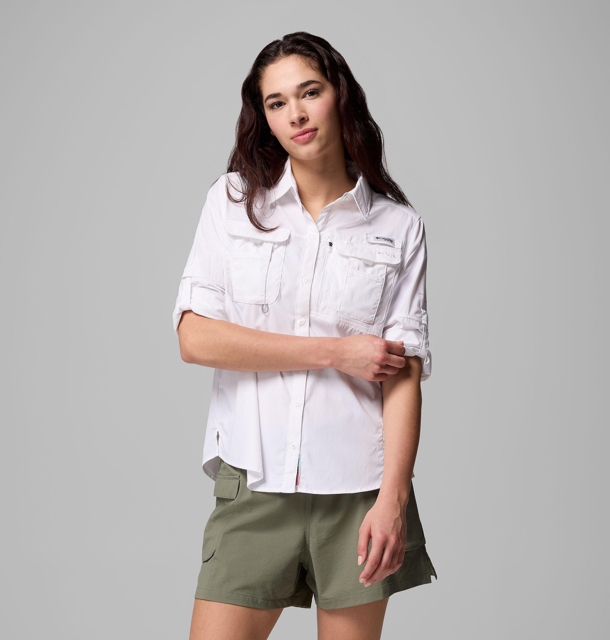 Camisa Columbia Dama 2135101-100 detalle 2