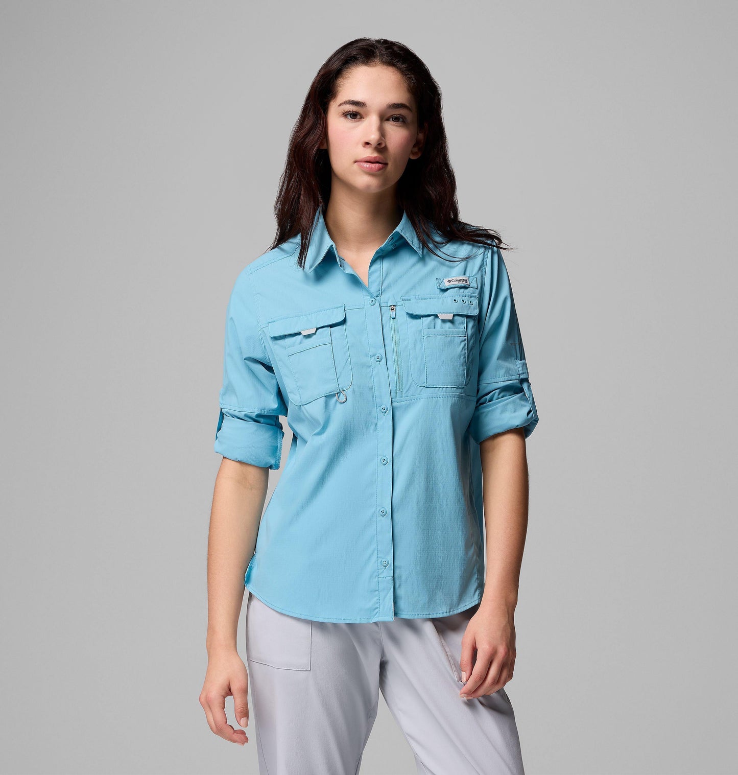 Camisa Columbia Dama 2135101-455 detalle 2