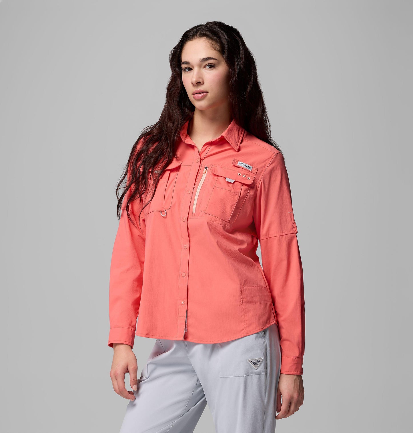 Camisa Columbia Dama 2135101-853 detalle 1