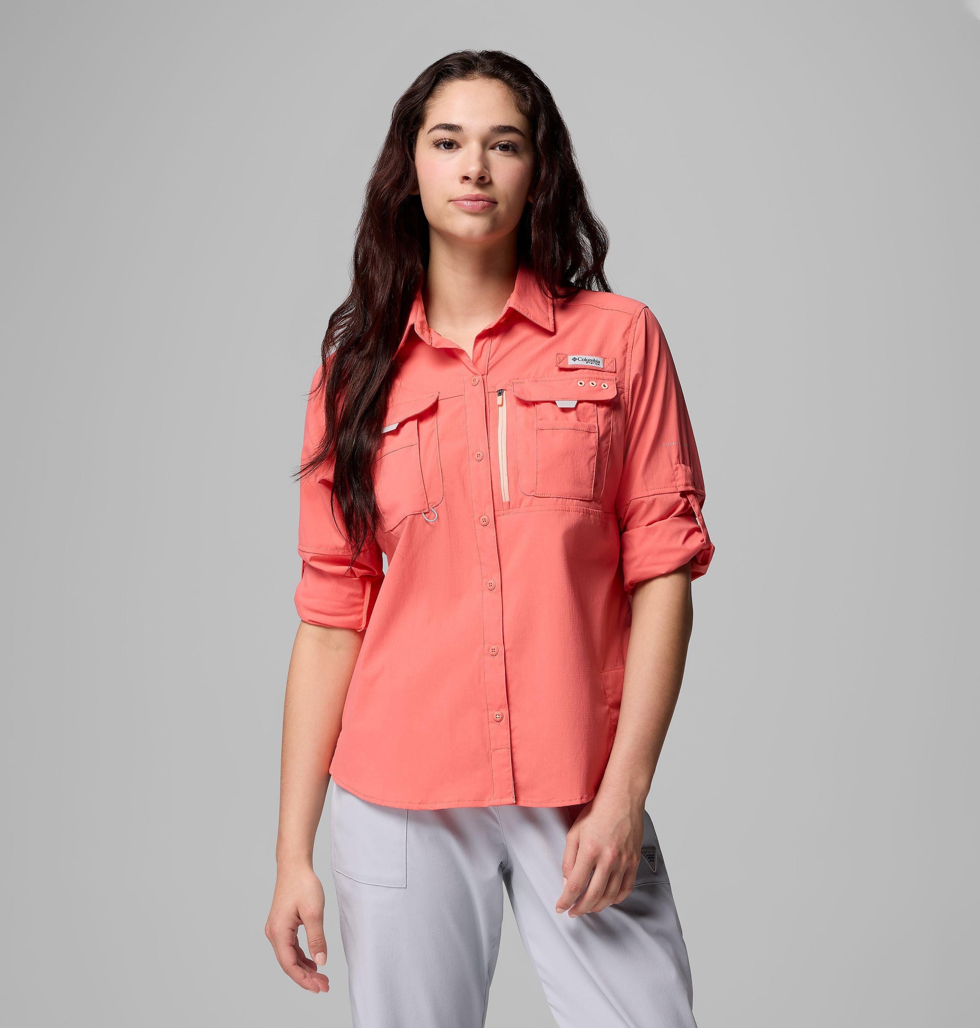 Camisa Columbia Dama 2135101-853 detalle 2