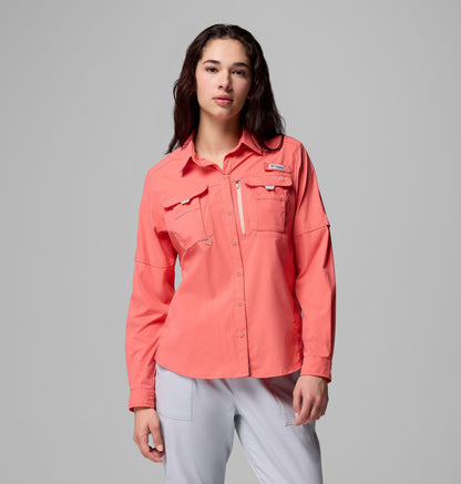 Camisa Columbia Dama 2135101-853 frente