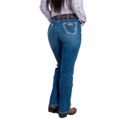 Wrangler Mujer High Rise Corte Bota 284 detalle 2