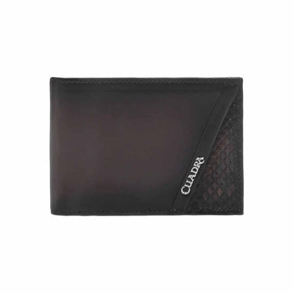 Billetera Caballero Cuadra Pitón Belly Trufa BC039PH