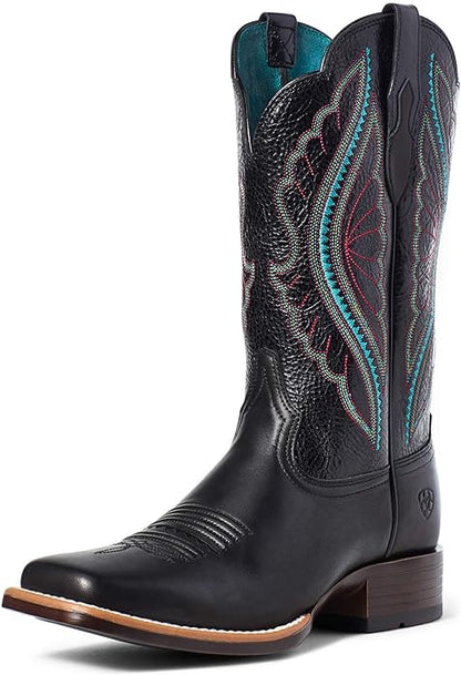 Ariat Ladies Primetime True Black Square Toe