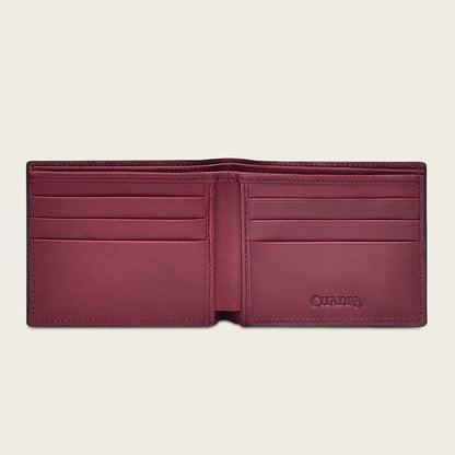 Billetera Cuadra B2910LT lizard teju negro