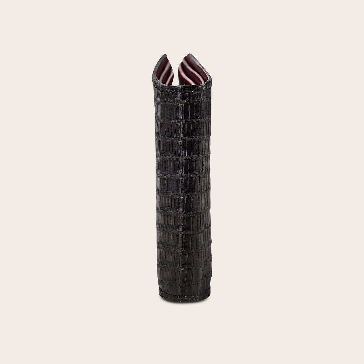 Billetera Cuadra B2910LT lizard teju negro