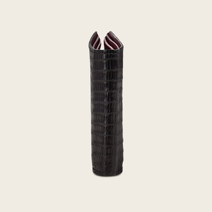 Billetera Cuadra B2910LT lizard teju negro