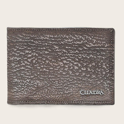 Billetera Cuadra BC030TI tiburón bahía café