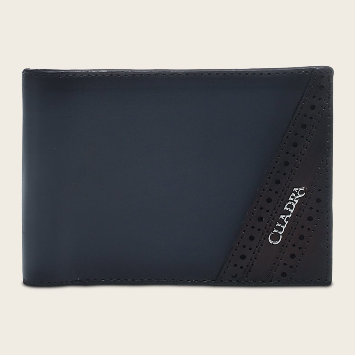 Billetera Cuadra BC038BE becerro inka gris