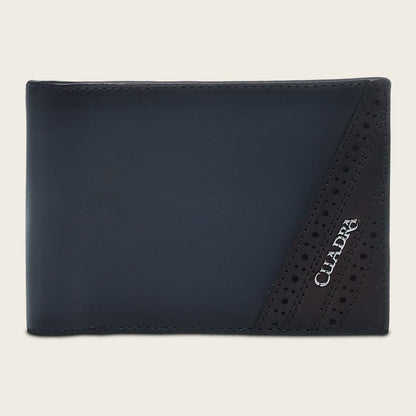 Billetera Cuadra BC038BE becerro inka gris