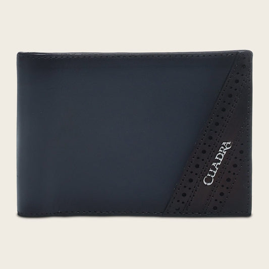Billetera Cuadra BC038BE becerro inka gris