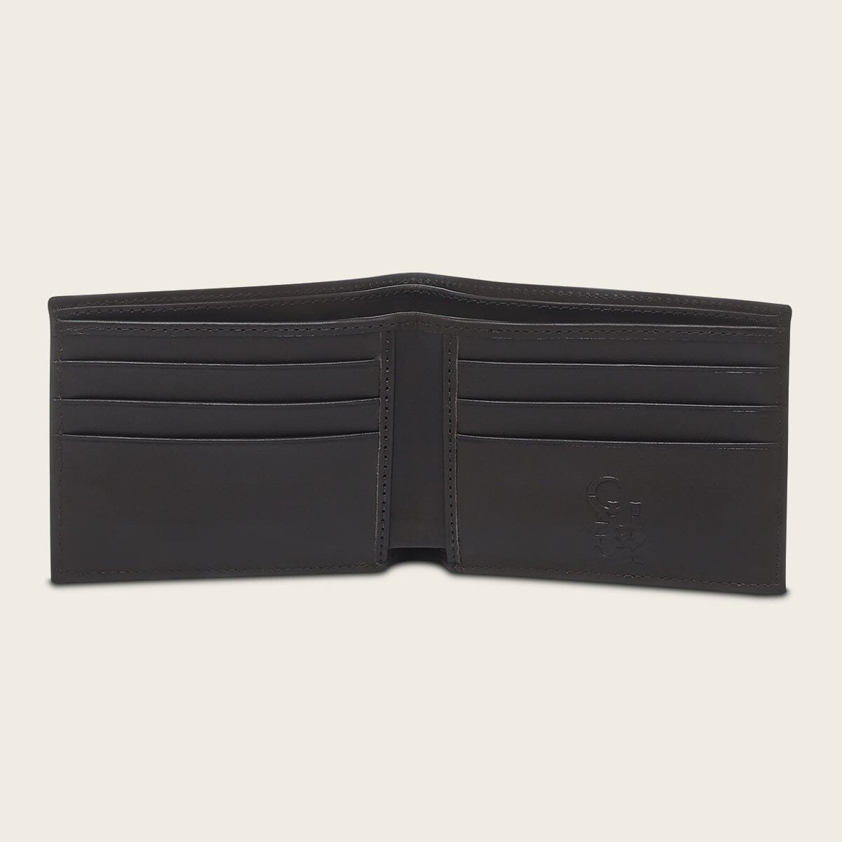 Billetera Cuadra BC038BE becerro inka gris