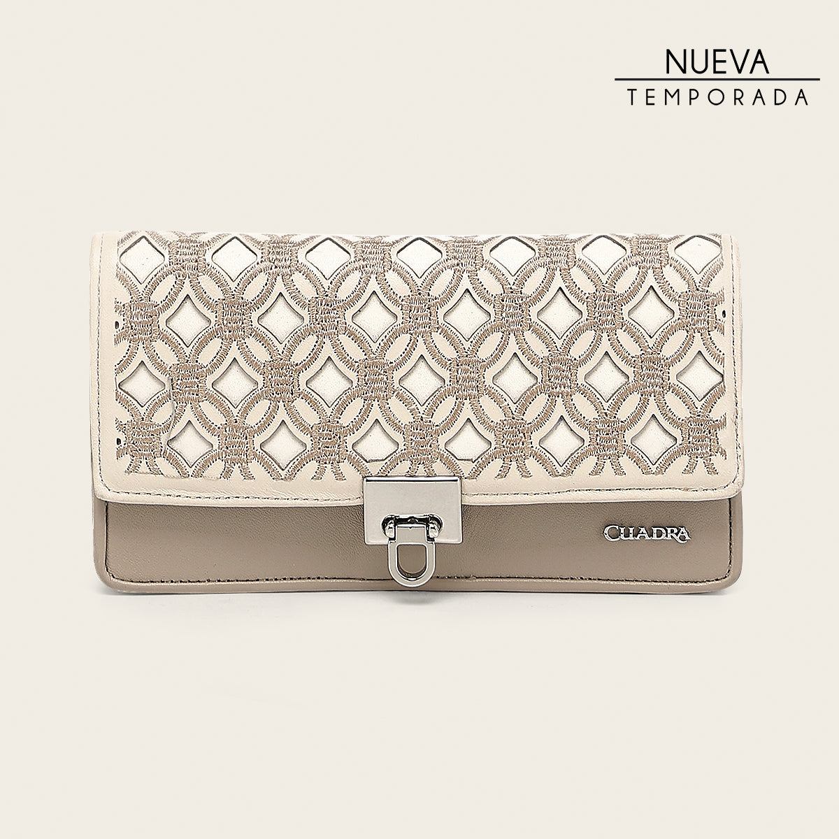 Billetera Cuadra BD260RS res azteca crudo