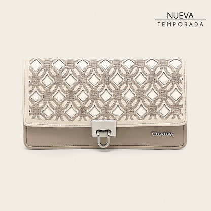Billetera Cuadra BD260RS res azteca crudo