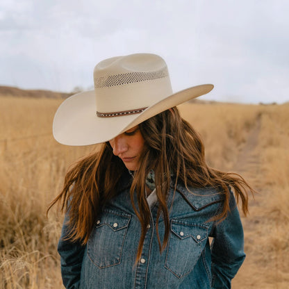 Vista estilo Sombrero Stetson Crowley 10X Natural