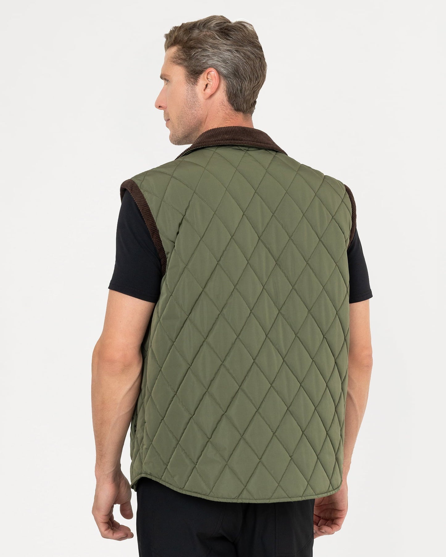Chaleco Caballero Maja Sahuaro Verde Militar CCF41
