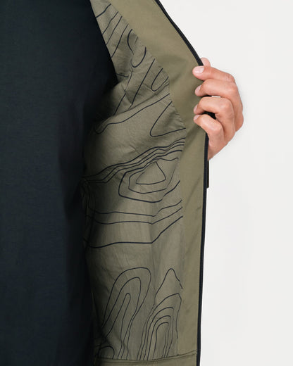 Chamarra Caballero Maja Aventura Verde Olivo CCM15