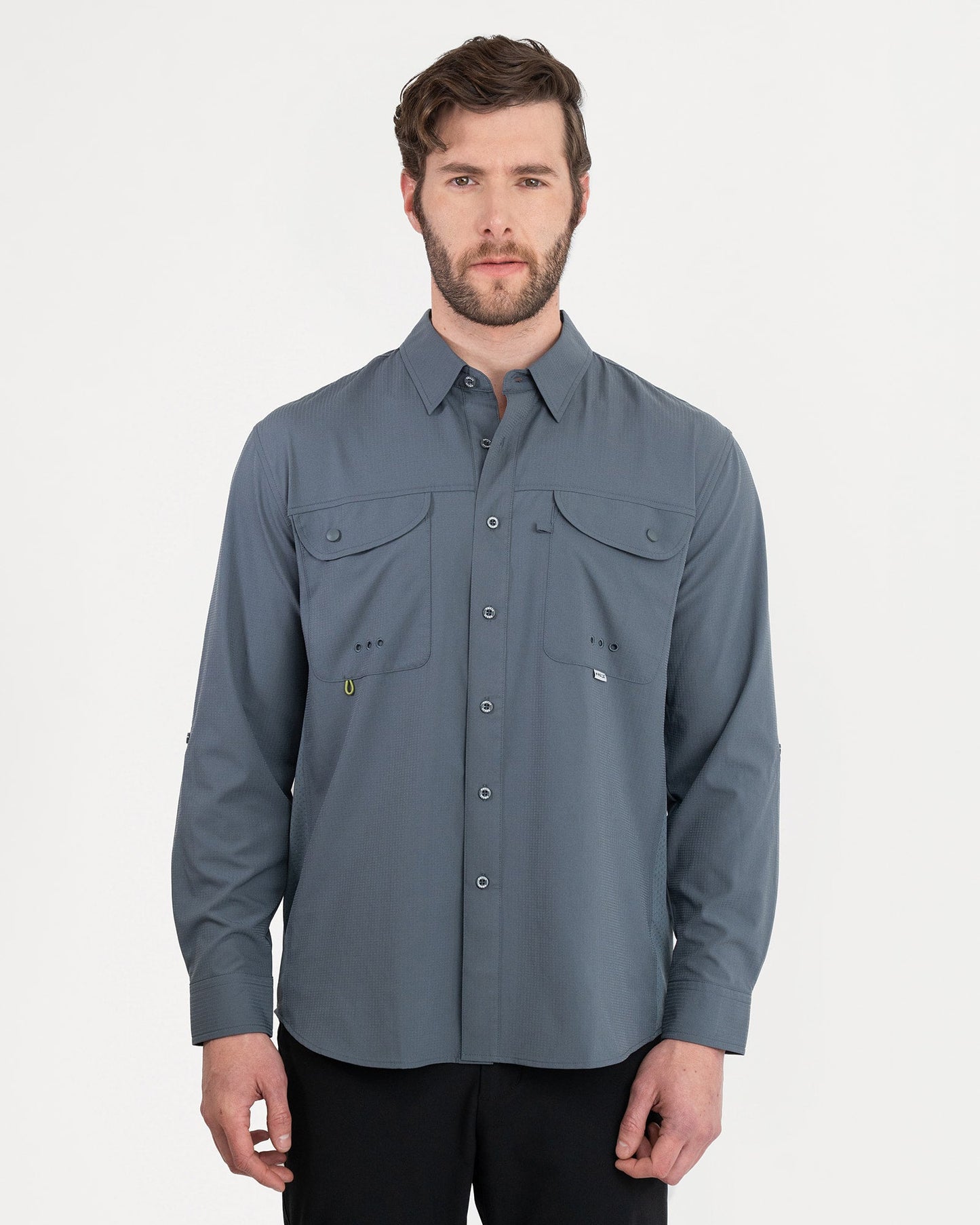Camisa Caballero Maja Outdoor Signature Gris Azulado CCO128