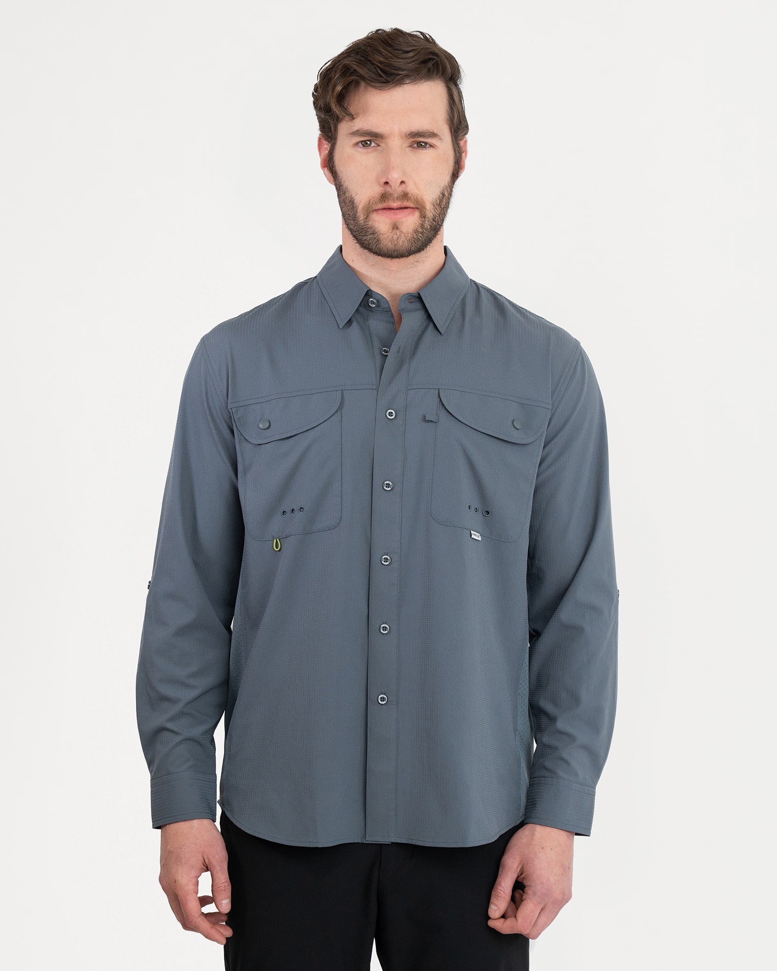 Camisa Caballero Maja Outdoor Signature Gris Azulado CCO128