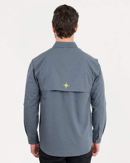 Camisa Caballero Maja Outdoor Signature Gris Azulado CCO128