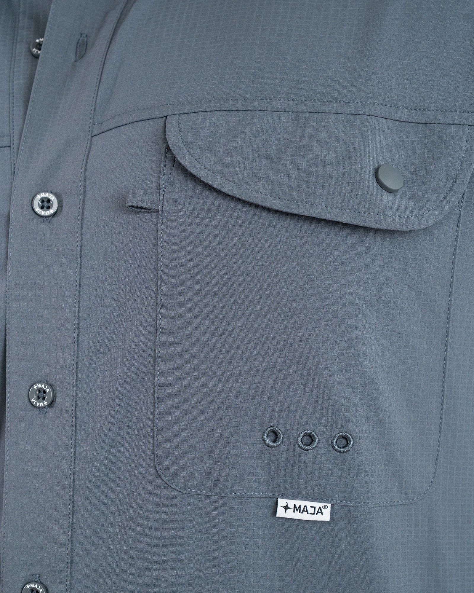 Camisa Caballero Maja Outdoor Signature Gris Azulado CCO128