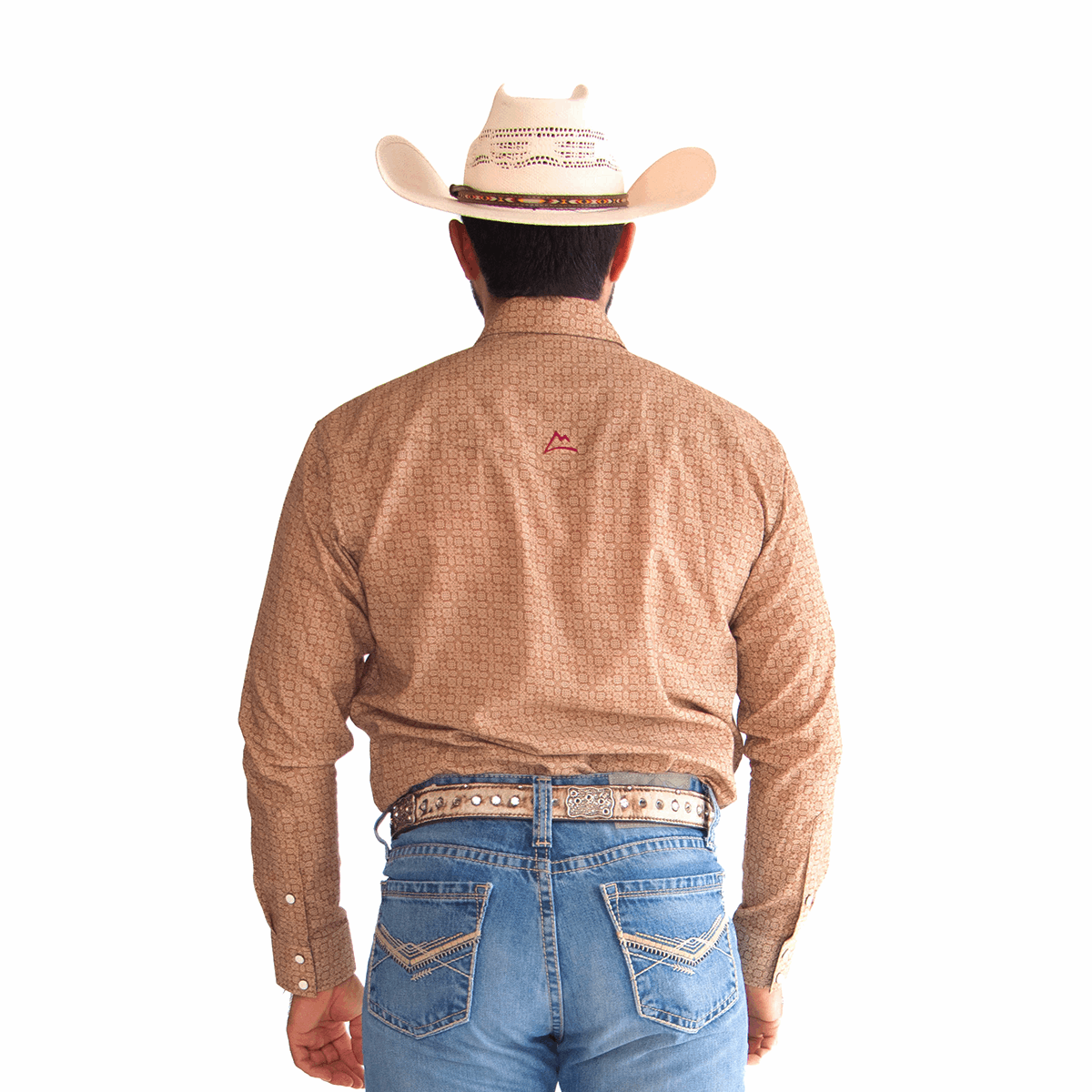 Camisa Vaquera Denver Brown Textura CHH170