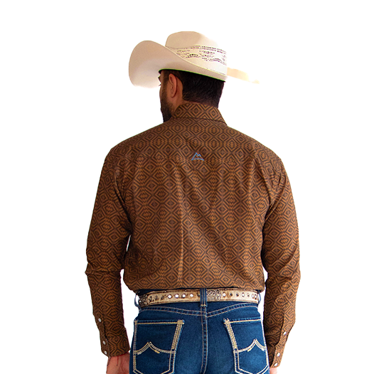 Camisa Vaquera Denver Native Brown CHH173