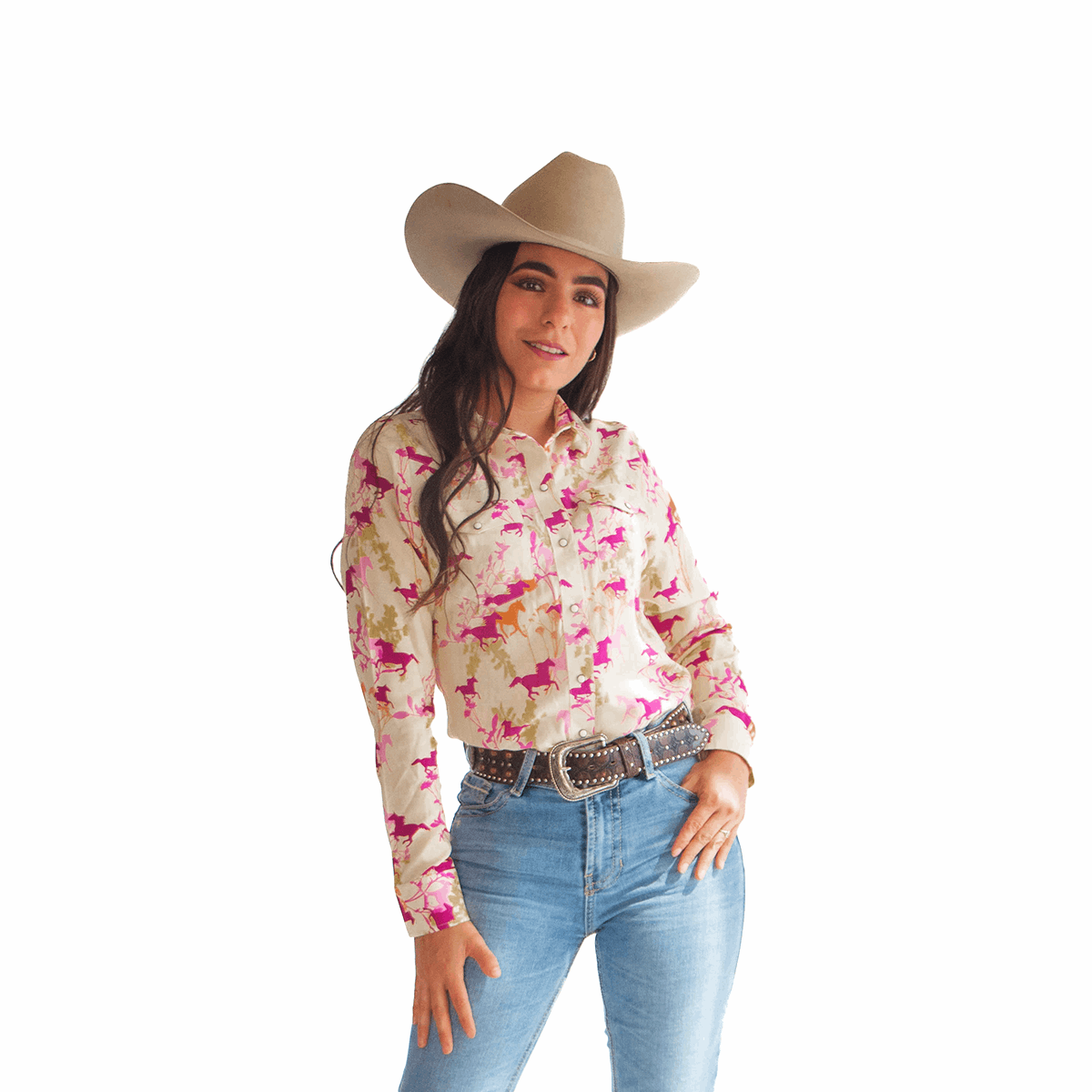 Camisa Vaquera Horses Fiusha CM125