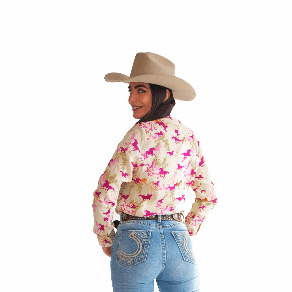 Camisa Vaquera Horses Fiusha CM125