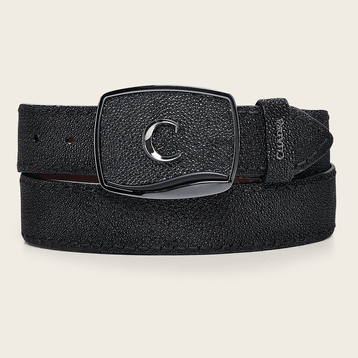 Cinturón Cuadra CV513MA negro, vista de producto