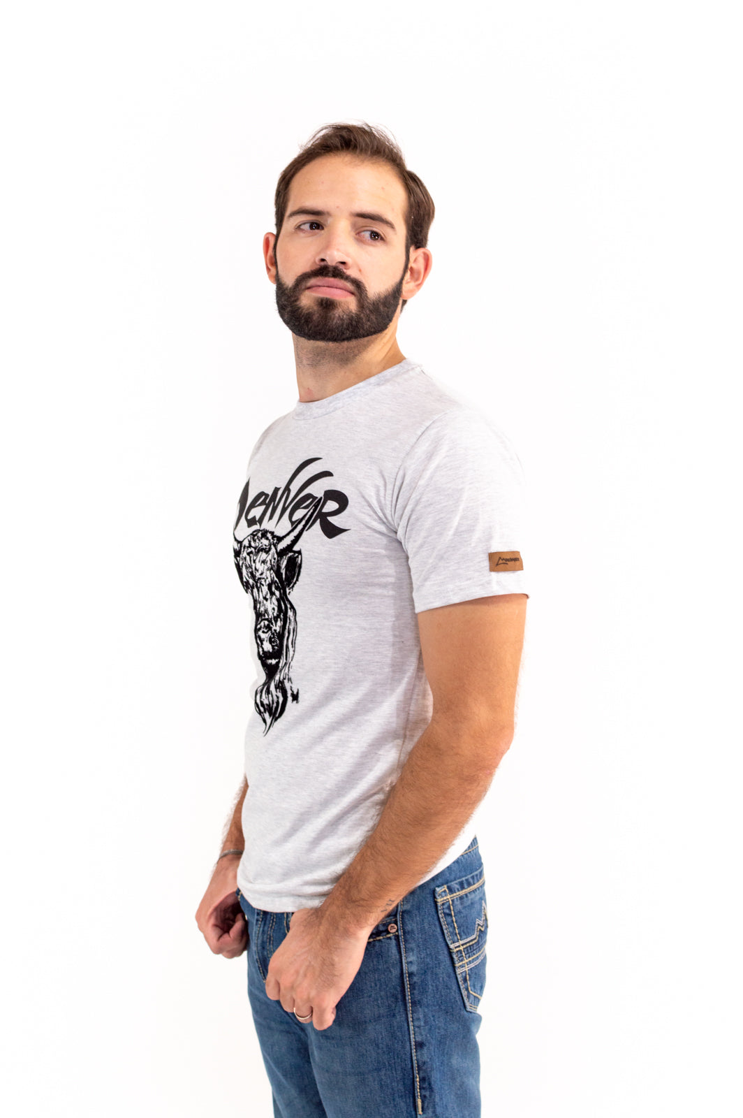 Playera Para Caballero Jaspe-Avena TSC001