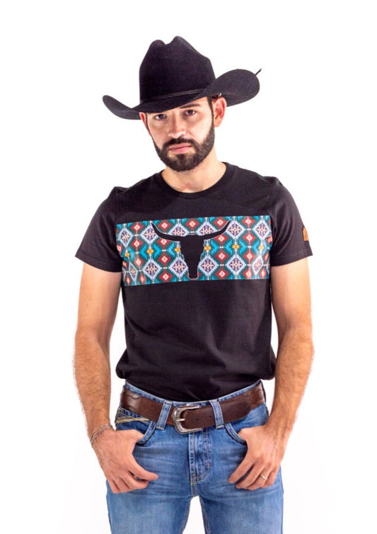 Playera Para Caballero Negra TSC003