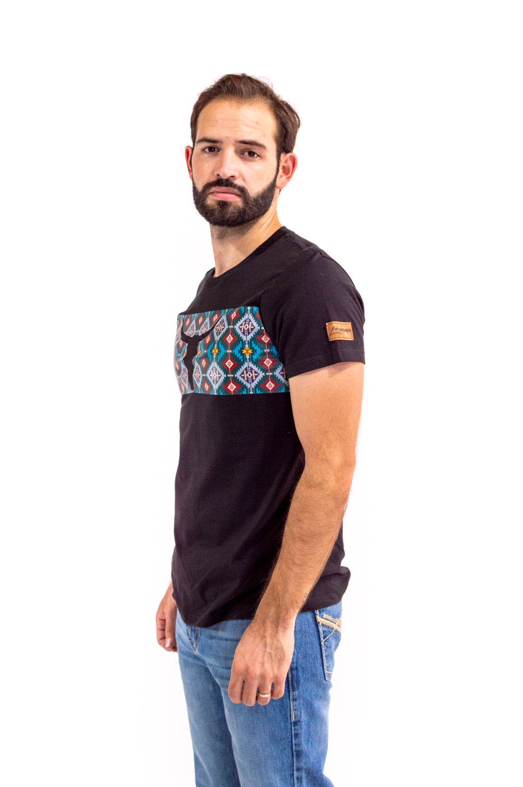 Playera Para Caballero Negra TSC003