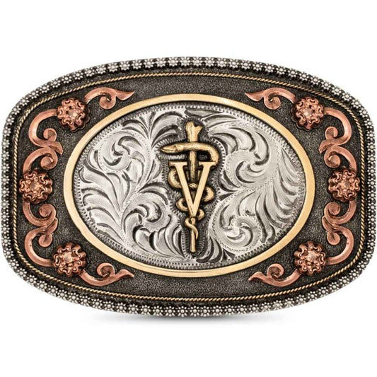 Hebilla Caduceo veterinario