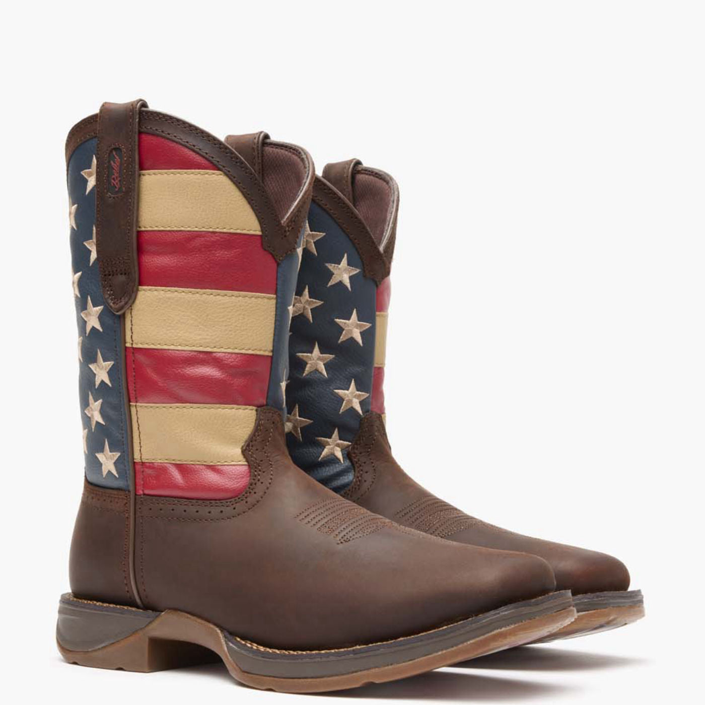 Bota Durango Caballero Rebel Patriotic Pull-On DB5554-EE lateral