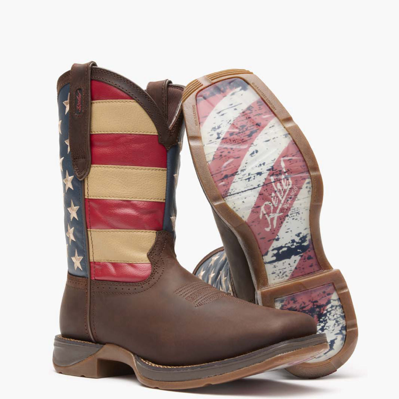 Bota Durango Caballero Rebel Patriotic Pull-On DB5554-EE suela