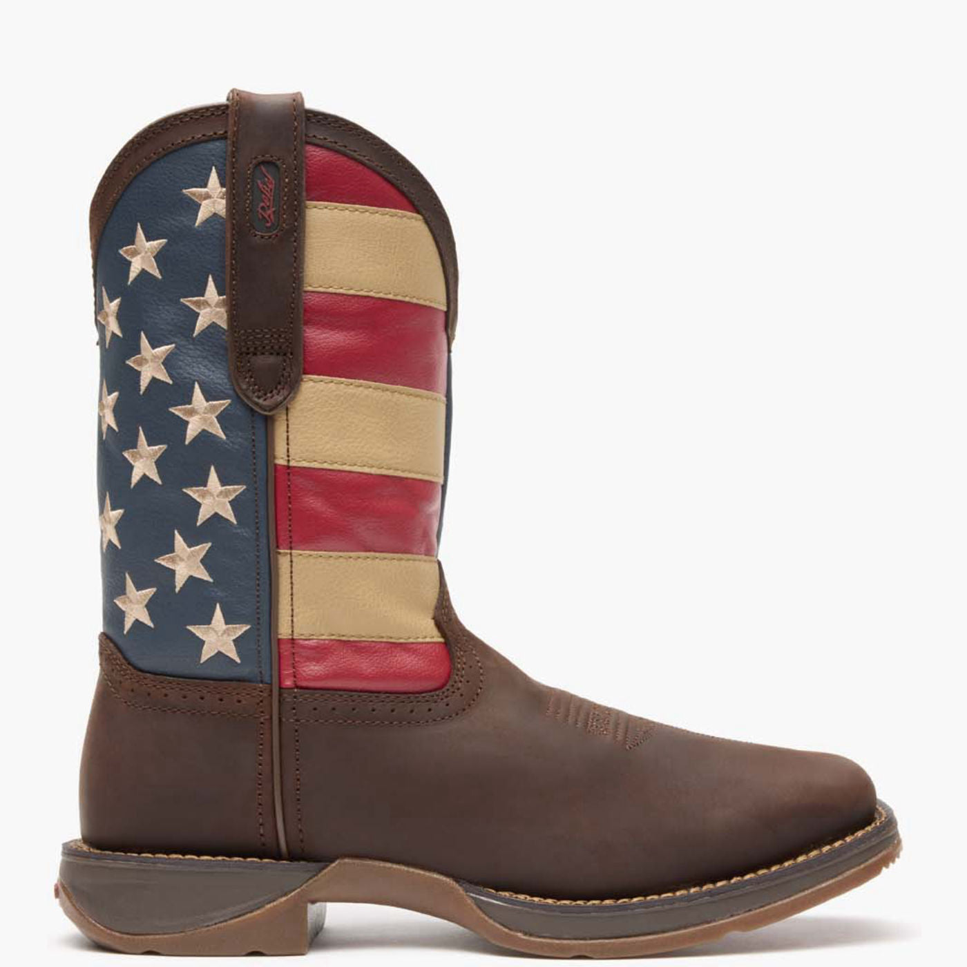 Bota Durango Caballero Rebel Patriotic Pull-On DB5554-EE perfil