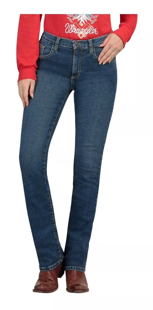 Pantalón Jeans High Rise Flare Wrangler Mujer 104