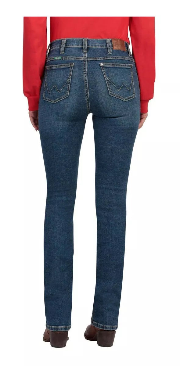 Pantalón Jeans High Rise Flare Wrangler Mujer 104