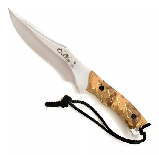 Cuchillo Táctico Muela Typhoon-des Camuflaje 150mm