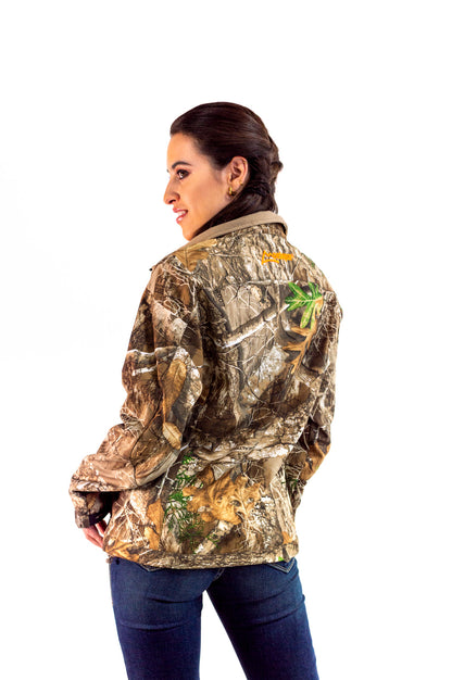 Chamarra Mujer Spandex Camuflaje Realtree WJ1995-RT