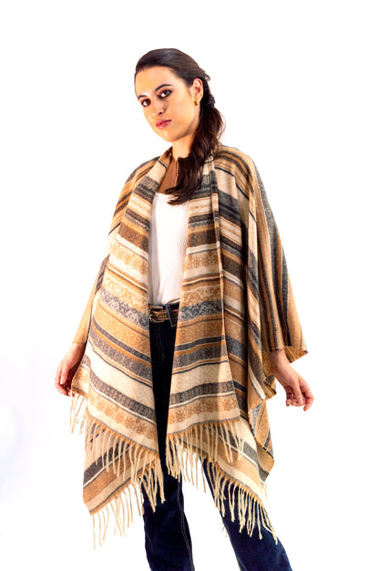 Poncho Icy Denver Beige