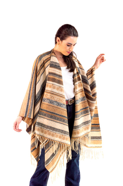 Poncho Icy Denver Beige