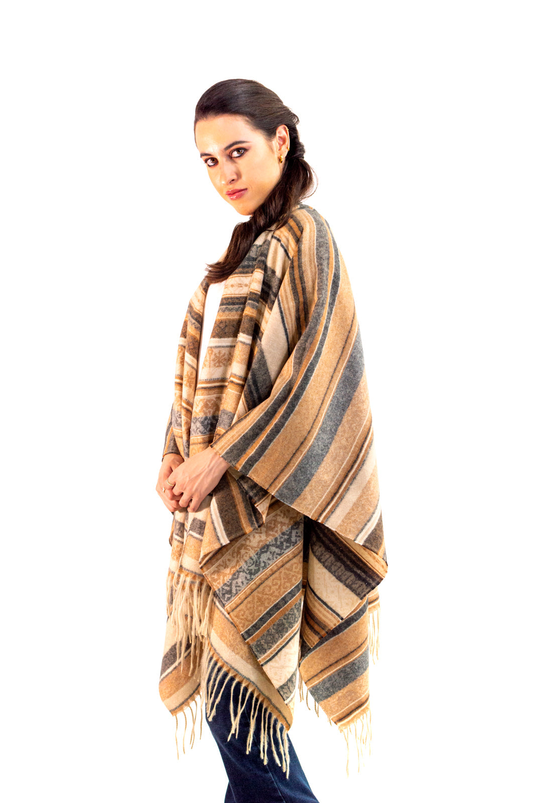 Poncho Icy Denver Beige