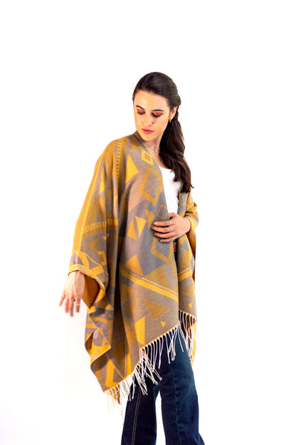 Poncho Icy Denver Yellow