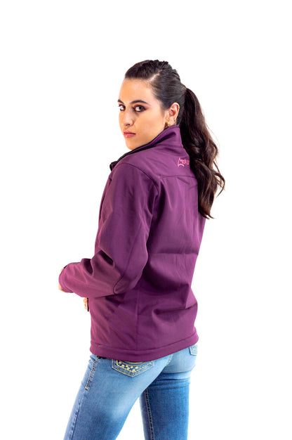 Chamarra mujer spadex violet pink