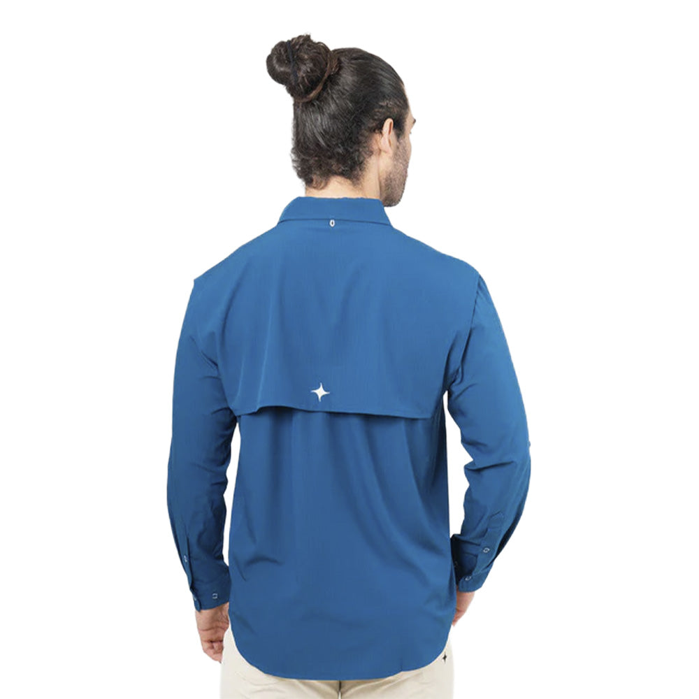 Camisa Caballero Maja Outdoor Signature Azul Cobalto CCO122