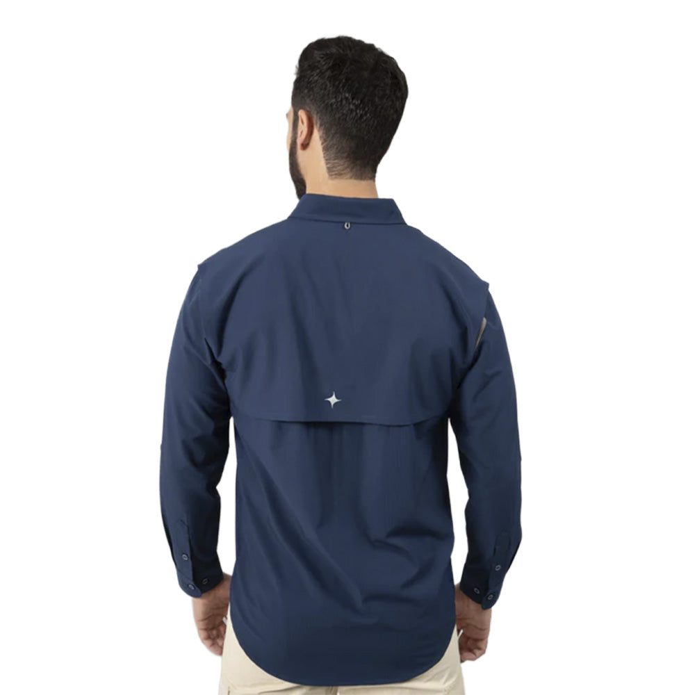 Camisa Caballero Maja Outdoor Signature Azul Marino CCO12