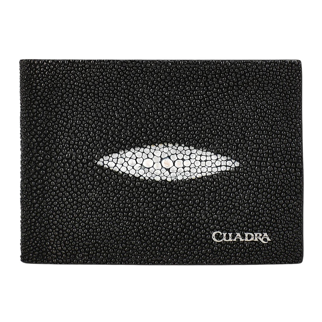 Cartera en piel genuina de mantarraya