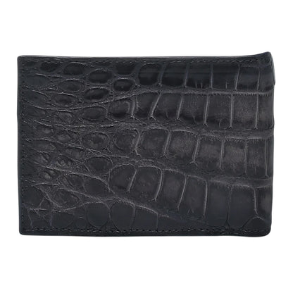 Cartera en piel genuina de alligator para caballero